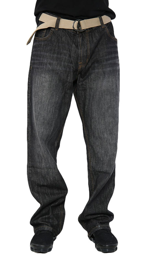 Men’s Dark Wash Loose Fit Jeans