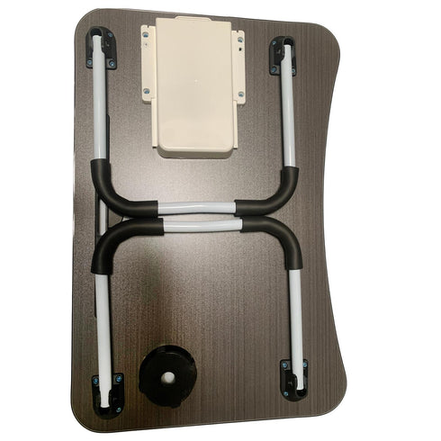 Folding Laptop Table with Storage Drawer