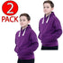 2 Pack Kids Pullover Pocket Detail Hoodie
