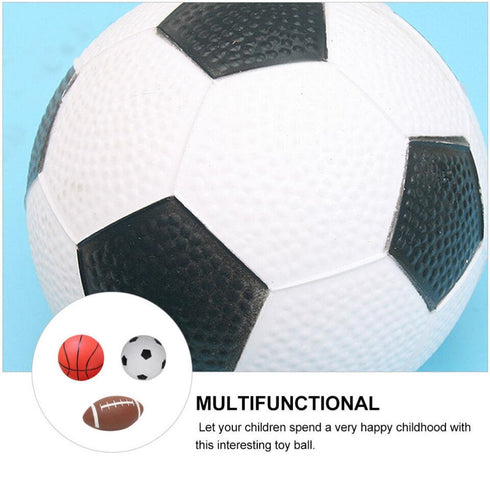 Kids Sports Ball Set – Football, Basketball & American Football