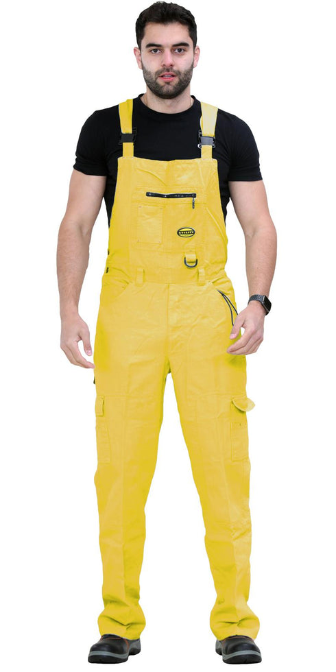 Bib and Brace Overalls Heavy Duty Work Dungarees