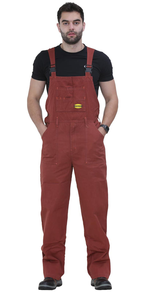 Bib and Brace Overalls Heavy Duty Work Dungarees
