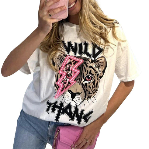 Women Printed Short Sleeve T-Shirt