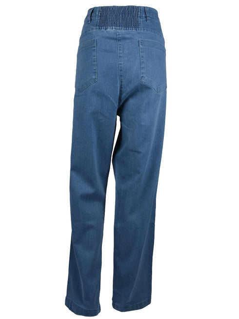 True Face Women's Jeans Bleach Wash