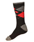 Men Calf Length Lite Fairisle Socks - 406C