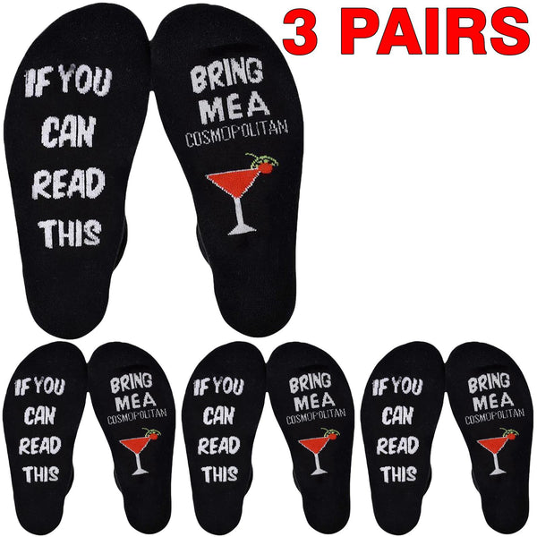 Unisex Funky Novelty Gift Socks - 3/6 Pack