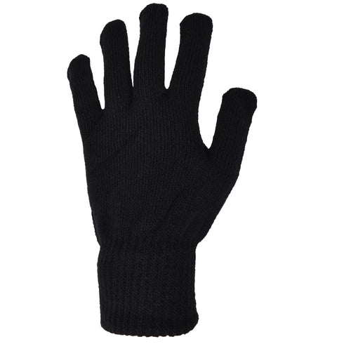 Unisex Magic Black Thermal Gloves - 1/6/12 Pairs