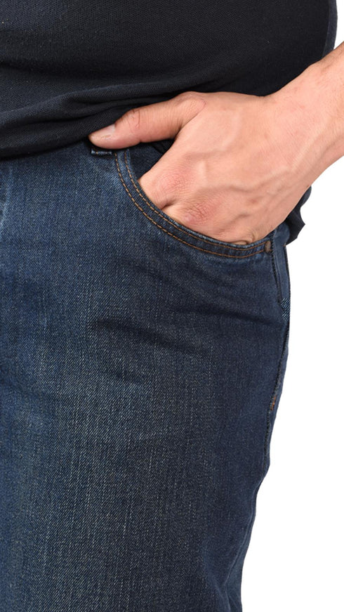 True Face Men's Jeans Indigo BB_M_Jeans_SR113_IND_40R