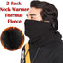 Unisex Fleece Neck Warmer – Winter Thermal Face Cover & Gaiter Scarf