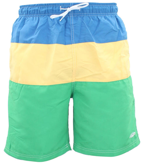 Mens Striped Swim Shorts