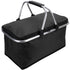 Folding Insulated Cooler Picnic Basket - 30 Litres
