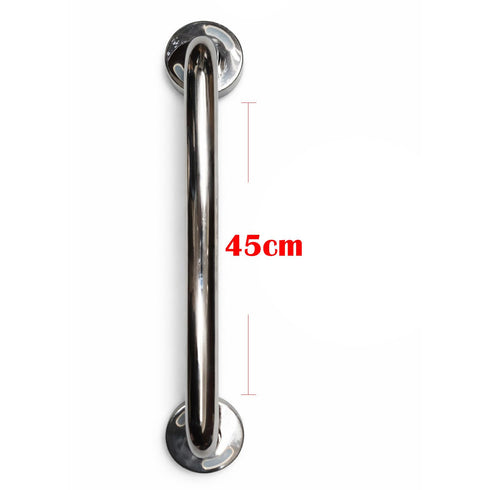 Evekare Classic LED Grab Rail 450mm – Stainless Steel Bathroom Safety Support Bar with Motion-Activated Light