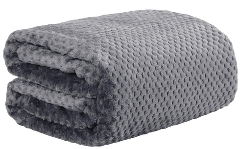 Soft Waffle Weave Throw Blanket – Lightweight Cozy Sofa & Bed Blanket
