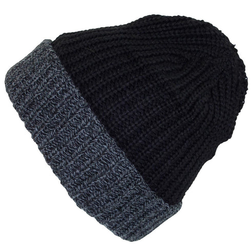 Men Black Winter Hat