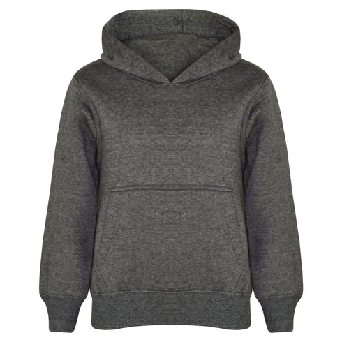 Kids Casual Fleece Pullover Hoodie