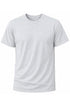 25 Pack Mens Plain T-Shirts Grey White Mixed Sizes - From 79p Per Unit