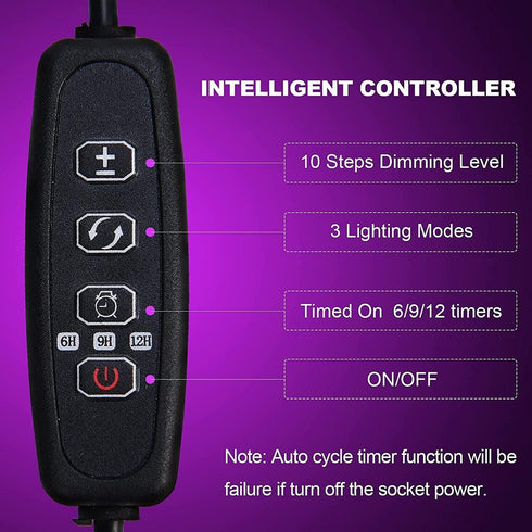 360° Adjustable Grow Light for Indoor Plants