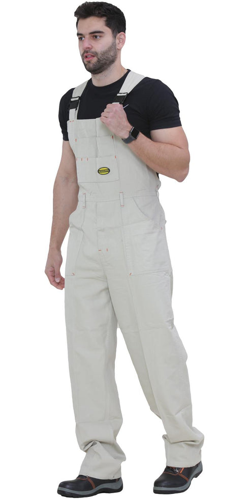 Bib and Brace Overalls Heavy Duty Work Dungarees