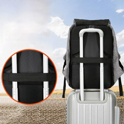 USB Charging Port Anti-Theft Backpack