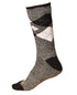 Men Calf Length Lite Fairisle Socks - 406C