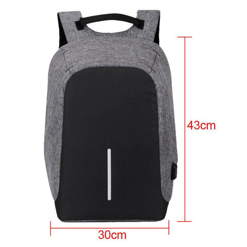 USB Charging Port Anti-Theft Backpack