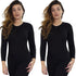 2 Pack Womens Long Sleeve Thermal Top