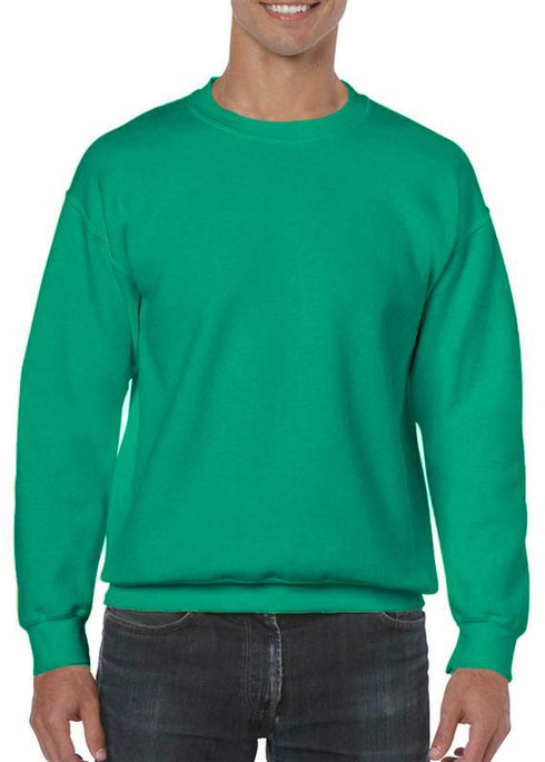 Mens Plain Crew Neck Sweatshirt