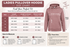 Women’s Fleece Pullover Hoodie | Kangaroo Pocket Sweatshirt