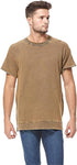 Mens Zip Side Casual T-Shirt