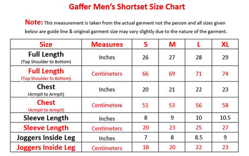 Men's Cotton Blend Shorts Set – Soft Crew Neck Summer Outfit