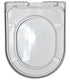 Soft Close D Shaped Toilet Seat