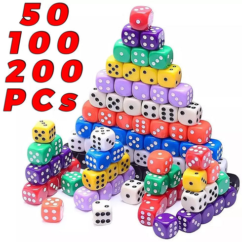 Six Sided Spot Dice for Ludo Monopoly Board Games