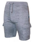 Mens Fleece Cargo Shorts