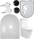 Soft Close D Shaped Toilet Seat