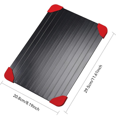 Rapid Defrosting Tray – Non-Stick Fast Thawing Plate for Frozen Meat, Fish & Food