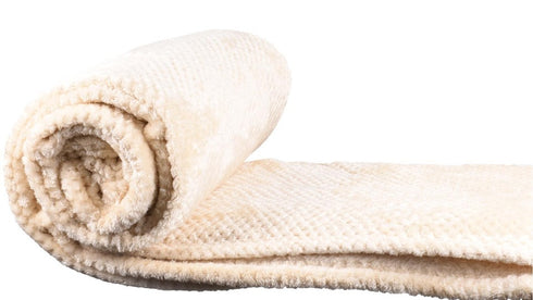 Soft Waffle Weave Throw Blanket – Lightweight Cozy Sofa & Bed Blanket