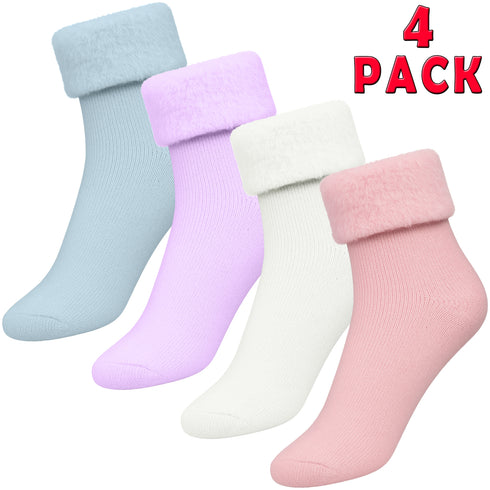 Cozy and Comfort Ladies Bed Socks – Multipack