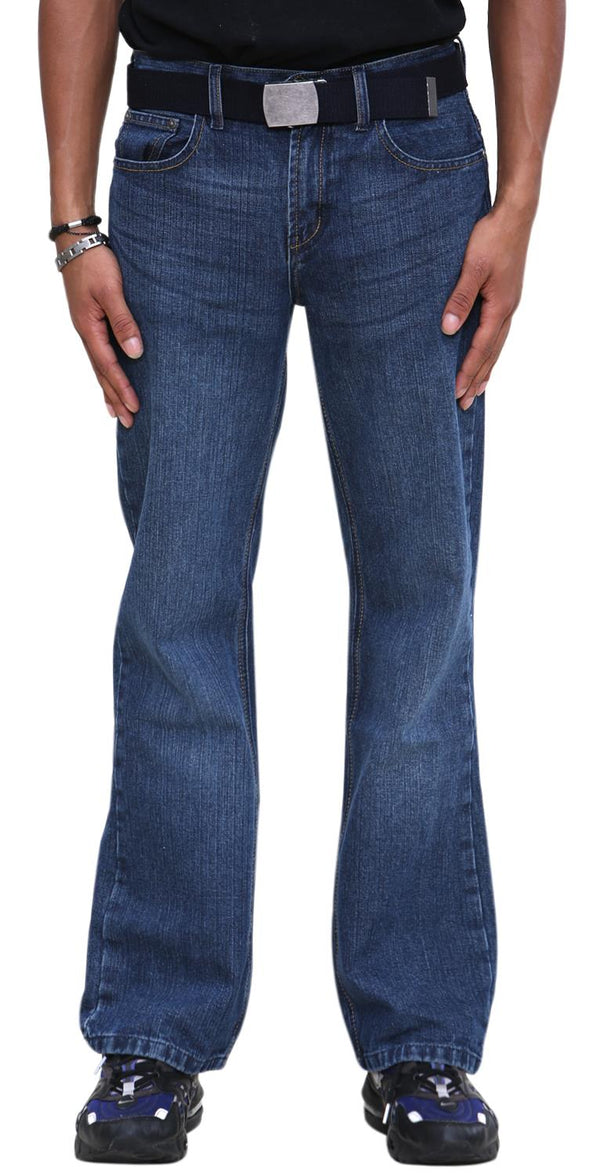 Mens Wide Leg Jeans