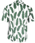 Mens Green Leaf Hawaiian Shirts
