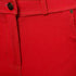 Ladies Red Stretched Buttoned Jeggings