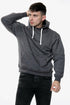 Mens Plain White Cords Hoodie