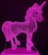 3D Illusion Night Lamp Unicorn