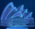 3D Illusion Night Lamp Opera House