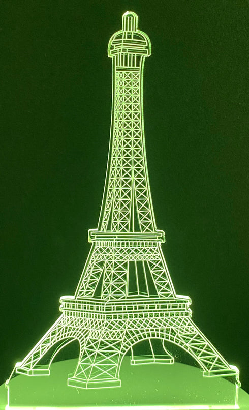 3D Illusion Night Lamp Eiffel Tower