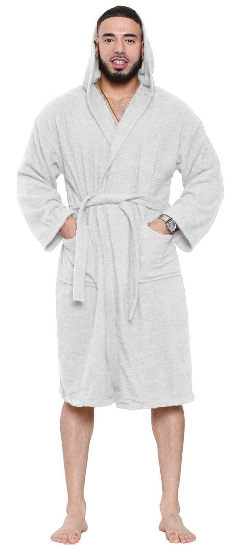 Cotton Towel Hooded Bath Robe