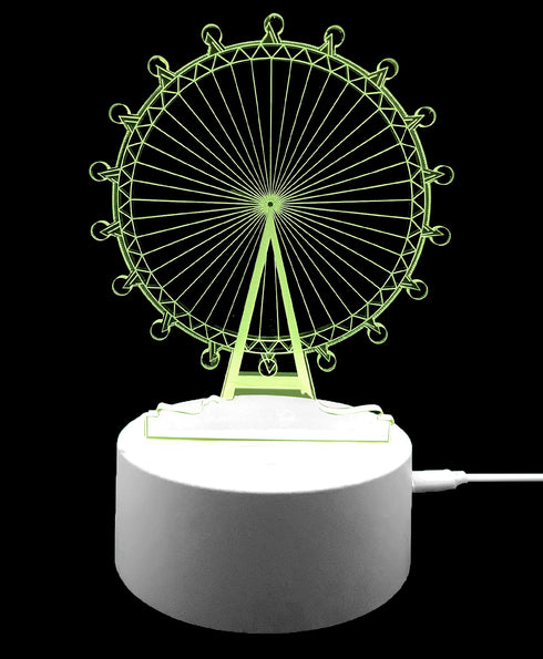 3D Illusion Night Lamp London Eye