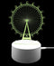 3D Illusion Night Lamp London Eye