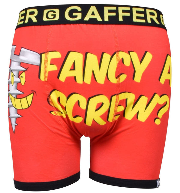 Gaffer Mens Boxers Screw