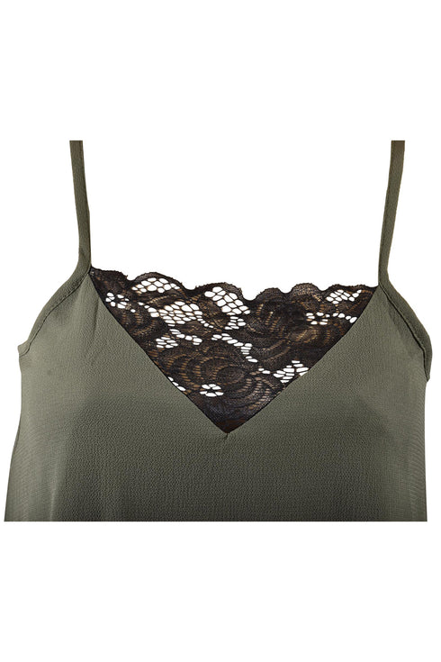 Womens Sleeveless V-Neck Summer Top