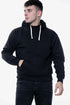 Mens Plain White Cords Hoodie